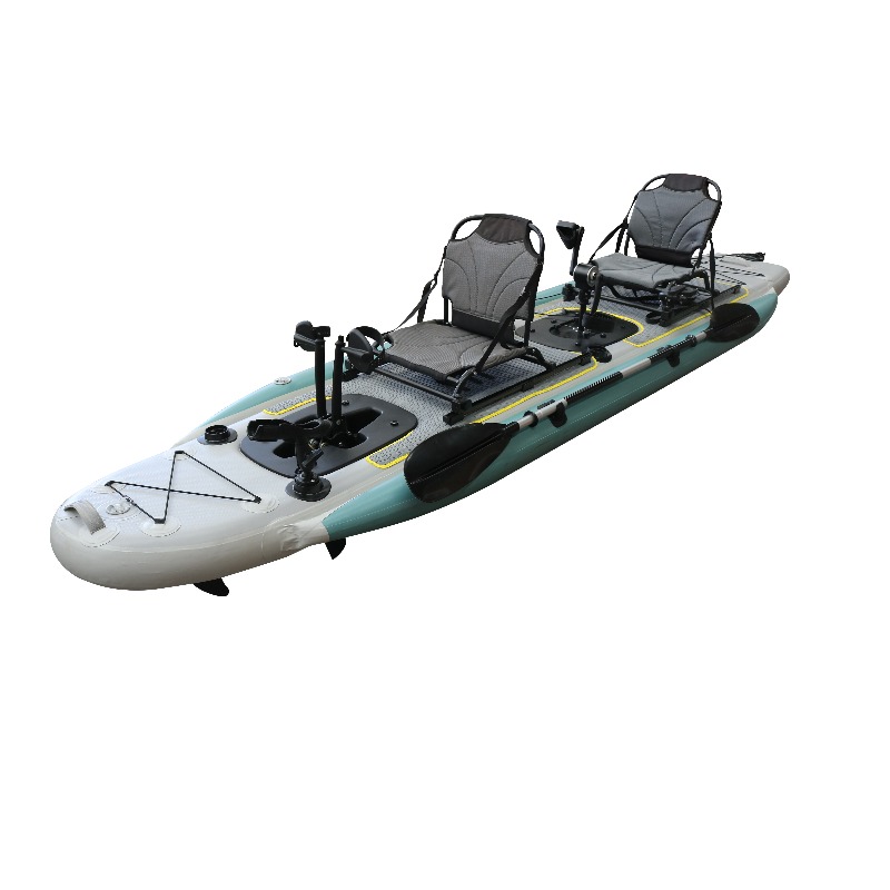 13.8ft Inflatable Pedal Kayak  - Fishing Kayak Pedal Drive ulasan dan harga