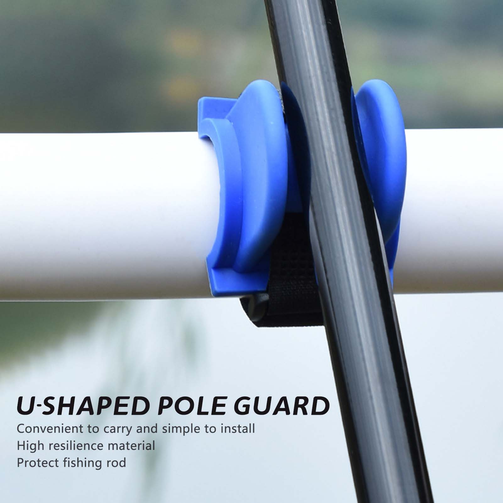U-Shaped Boat Fishing Rod Hold - Fishing Kayak Seat ulasan dan harga